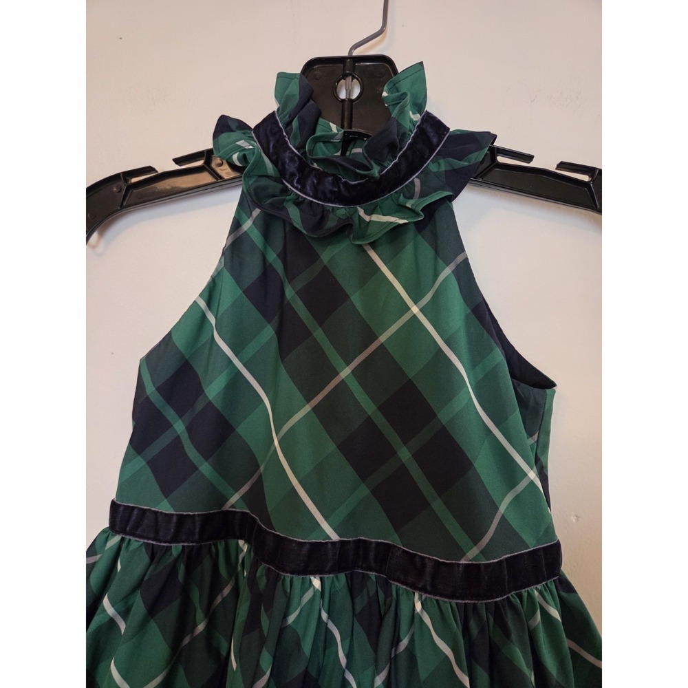 Janie and Jack plaid girls dress-size 5
